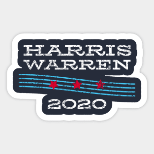 Kamala Harris and Elizabeth Warren on the one ticket? Dare to Dream Sticker